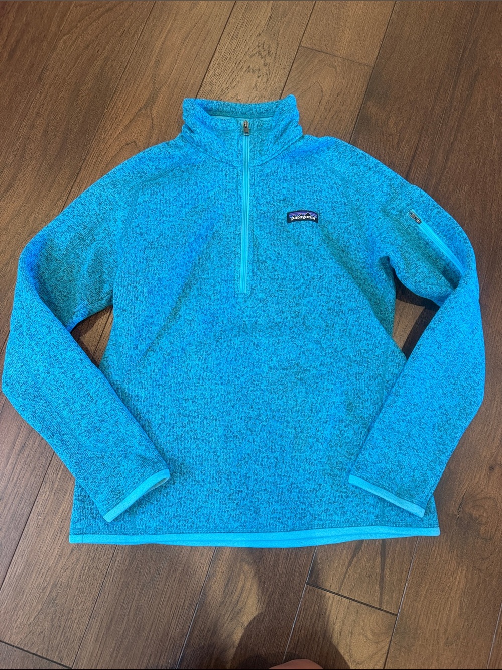 Patagonia Size Small Better Sweater in Teal Blue - C54-108